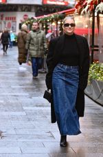 ASHLEY ROBERTS Leaves Global Radio in London 12/11/2024