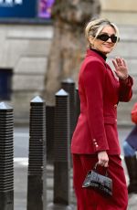 ASHLEY ROBERTS Leaves Global Radio in London 12/17/2024
