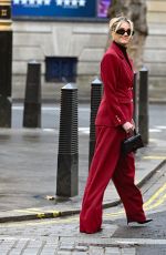 ASHLEY ROBERTS Leaves Global Radio in London 12/17/2024
