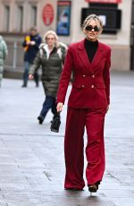 ASHLEY ROBERTS Leaves Global Radio in London 12/17/2024