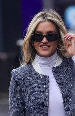 ASHLEY ROBERTS Leaves Heart Radio in London 12/16/2024