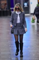ASHLEY ROBERTS Leaves Heart Radio in London 12/16/2024