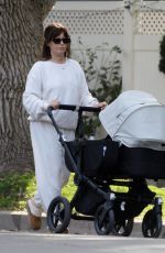 ASHLEY TISDALE Out for a Stroll with Her Newborn Baby in Los Angeles 12/08/2024