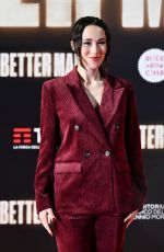 AURORA RAMAZZOTTI at Better Man Premiere in Rome 12/06/2024