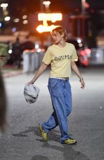 AVA CAPRI Arrives at Billie Eilish Concert at Kia Forum in Inglewood 12/21/2024