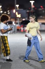 AVA CAPRI Arrives at Billie Eilish Concert at Kia Forum in Inglewood 12/21/2024