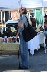 AVA MICHELLE Out Shopping at Studio City Farmers Market 12/01/2024