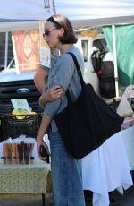 AVA MICHELLE Out Shopping at Studio City Farmers Market 12/01/2024
