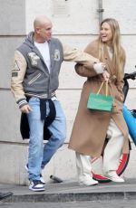 BAR REFAELI and Adi Ezra Out in Rome 12/03/2024