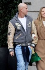 BAR REFAELI and Adi Ezra Out in Rome 12/03/2024