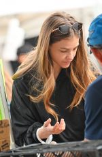 BARBARA PALVIN and Kaydence De Mere Out at Studio City Farmers Market 12/22/2024