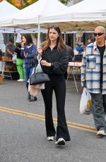 BARBARA PALVIN and Kaydence De Mere Out at Studio City Farmers Market 12/22/2024