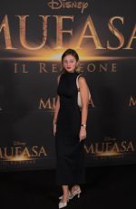 BEATRICE MARCONI at Mufasa: The Lion King Premiere in Milan 12/17/2024