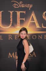 BEATRICE MARCONI at Mufasa: The Lion King Premiere in Milan 12/17/2024