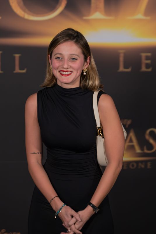 BEATRICE MARCONI at Mufasa: The Lion King Premiere in Milan 12/17/2024