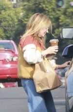 BECKI NEWTON Out for Lunch at All Time Restaurant in Los Angeles 12/16/2024