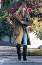 BECKI NEWTON Out for Solo Lunch at All Time in Los Feliz 12/22/2024