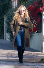 BECKI NEWTON Out for Solo Lunch at All Time in Los Feliz 12/22/2024