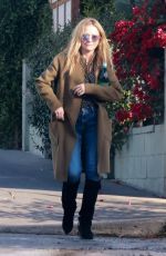 BECKI NEWTON Out for Solo Lunch at All Time in Los Feliz 12/22/2024