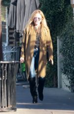 BECKI NEWTON Out for Solo Lunch at All Time in Los Feliz 12/22/2024