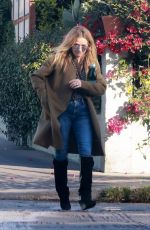BECKI NEWTON Out for Solo Lunch at All Time in Los Feliz 12/22/2024