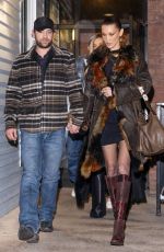 BELLA HADID and Adan Banuelos Leaves Matsuhisa in Aspen 12/31/2024