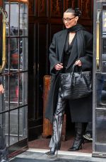 BELLA HADID Out and About in New York City 12/11/2024