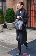 BELLA HADID Out and About in New York City 12/11/2024