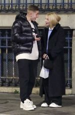 BERTA GALLARDO Takes a Romantic Stroll After a Dinner Date in Paris 12/26/2024