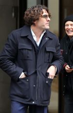 BIANCA BALTI and Alessandro Cutrera Out in Milan 12/11/2024