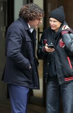 BIANCA BALTI and Alessandro Cutrera Out in Milan 12/11/2024