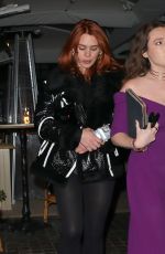 BILLIE PIPER Arrives at Chiltern Firehouse in London 11/26/2024
