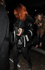 BILLIE PIPER Arrives at Chiltern Firehouse in London 11/26/2024
