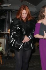 BILLIE PIPER Arrives at Chiltern Firehouse in London 11/26/2024