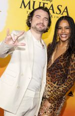 BRITT STEWART at Mufasa: The Lion King Premiere at Dolby Theatre in Los Angeles 12/09/2024