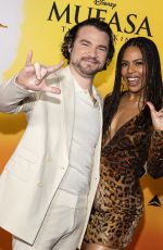 BRITT STEWART at Mufasa: The Lion King Premiere at Dolby Theatre in Los Angeles 12/09/2024