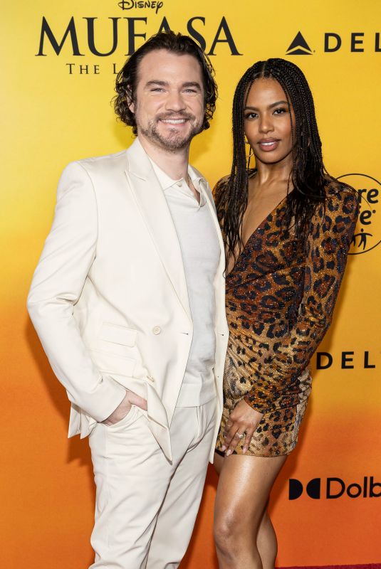 BRITT STEWART at Mufasa: The Lion King Premiere at Dolby Theatre in Los Angeles 12/09/2024