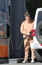 BRITTANY CATWRIGHT at a Gas Station in Los Angeles 12/10/2024