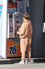 BRITTANY CATWRIGHT at a Gas Station in Los Angeles 12/10/2024