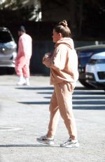 BRITTANY CATWRIGHT at a Gas Station in Los Angeles 12/10/2024
