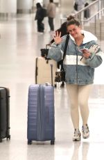 BRITTANY CATWRIGHT at LAX Airport 12/06/2024