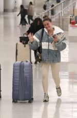 BRITTANY CATWRIGHT at LAX Airport 12/06/2024