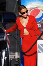 BROOKS NADER at a Gas Station in Los Angeles 12/10/2024