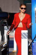BROOKS NADER at a Gas Station in Los Angeles 12/10/2024