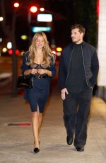 BROOKS NADER Enjoys a Date Night with Gleb Savchenko in Los Angeles 12/27/2024/