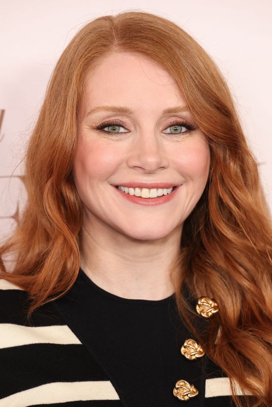 BRYCE DALLAS HOWARD at Hollywood Reporter’s Annual Women in Entertainment Gala in Beverly Hills 12/04/2024