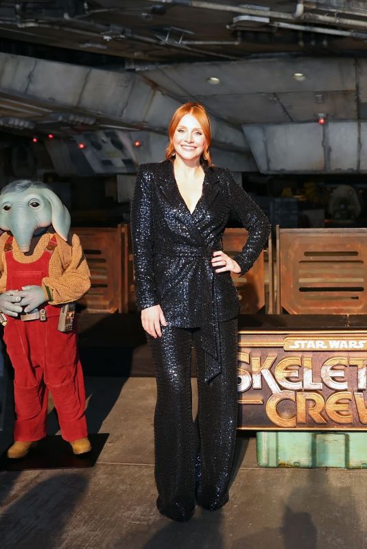 BRYCE DALLAS HOWARD at Star Wars: Skeleton Crew Launch Event at Disneyland 12/02/2024