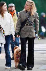 BUSY PHILIPPS Out for a Dog Walk in New York 12/22/2024