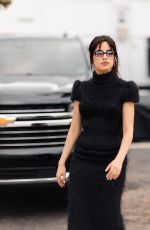 CAMILA CABELLO Arrives at Miami Beach Bandshell to Participate in a Tribeca Festival at Art Basel 12/07/2024