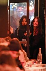 CAMILA MORRONE and GRACIE ABRAMS Out for Dinner in New York 12/22/2024
